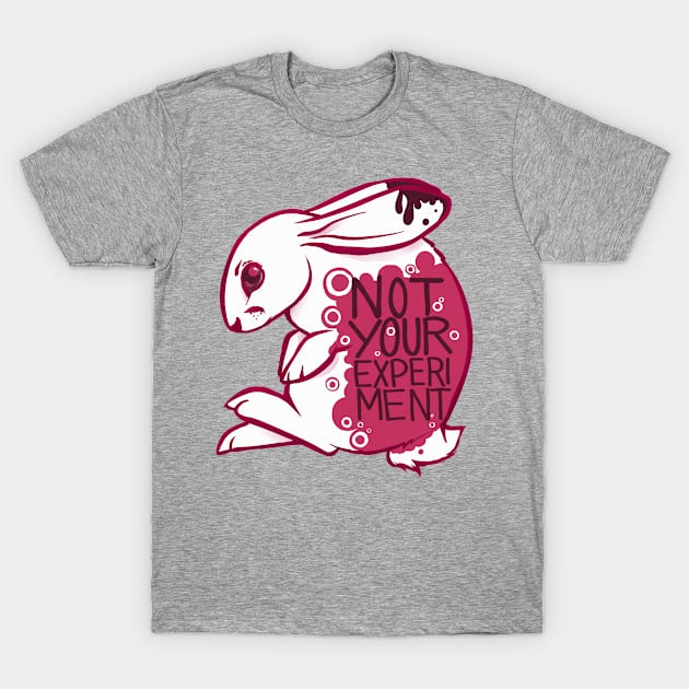 Not Your Bunny T-Shirt by SpicyChuna